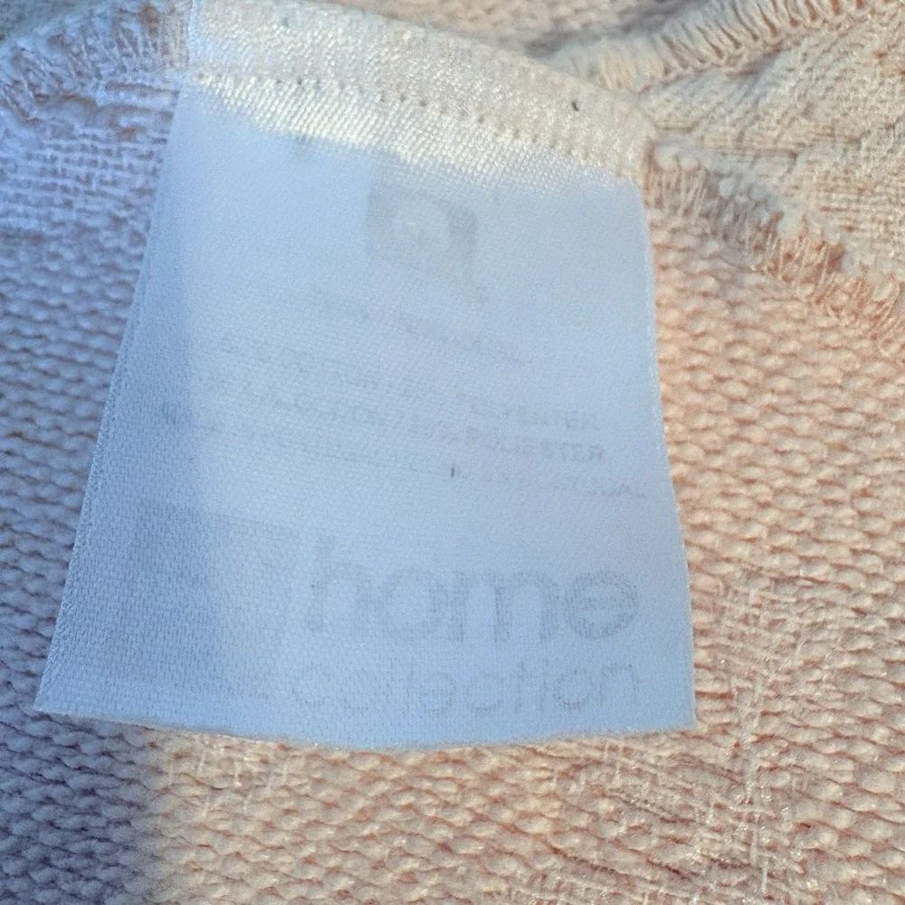 JCP Home Matelasse Coverlet And Pillow Sham Twin Soft Pink Scalloped 1 Of 2 Sets